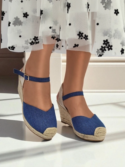 Royalfashion Női éktalpú szandálok Solara Espadrille