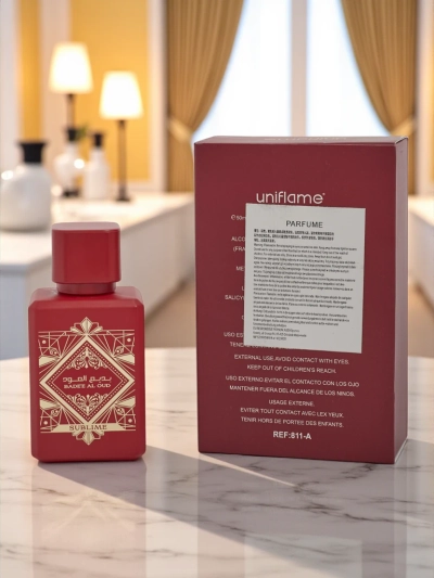 Aurora Sublime Badee Al Oud 50 ml - Orientális parfüm vörös flakonban