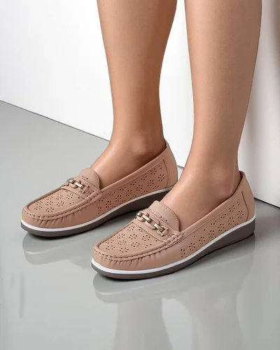 Royalfashion Női perforált mokaszinok Cerro