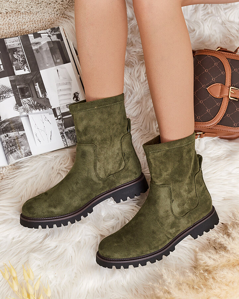 Royalfashion Eco-suede női Gebimma csizma