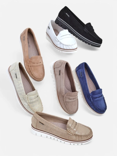 Royalfashion Női öko-suede mokaszin Bellisse