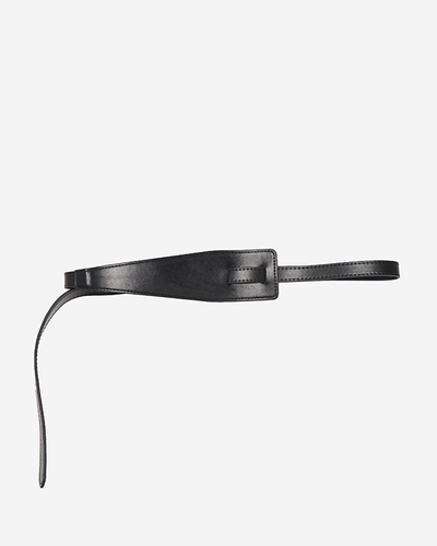 Női fekete Eco bőr öv - Kiegészítők