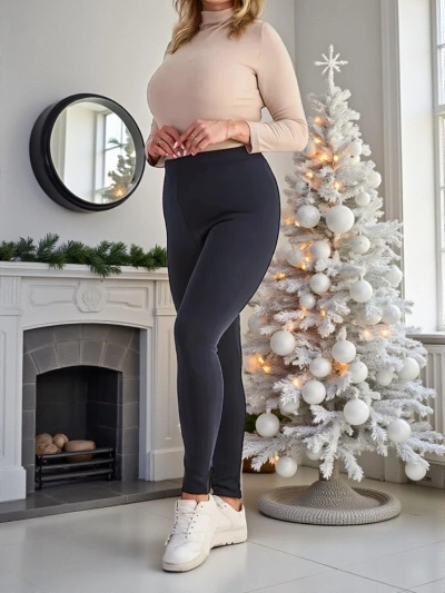 Royalfashion Női szigetelt treggings nadrág PLUS SIZE