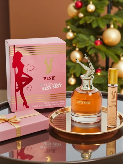 Inspirált szett Női Eau de Parfum és Scandal Pink Sexy parfüm