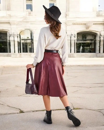Royalfashion Női midi szoknya