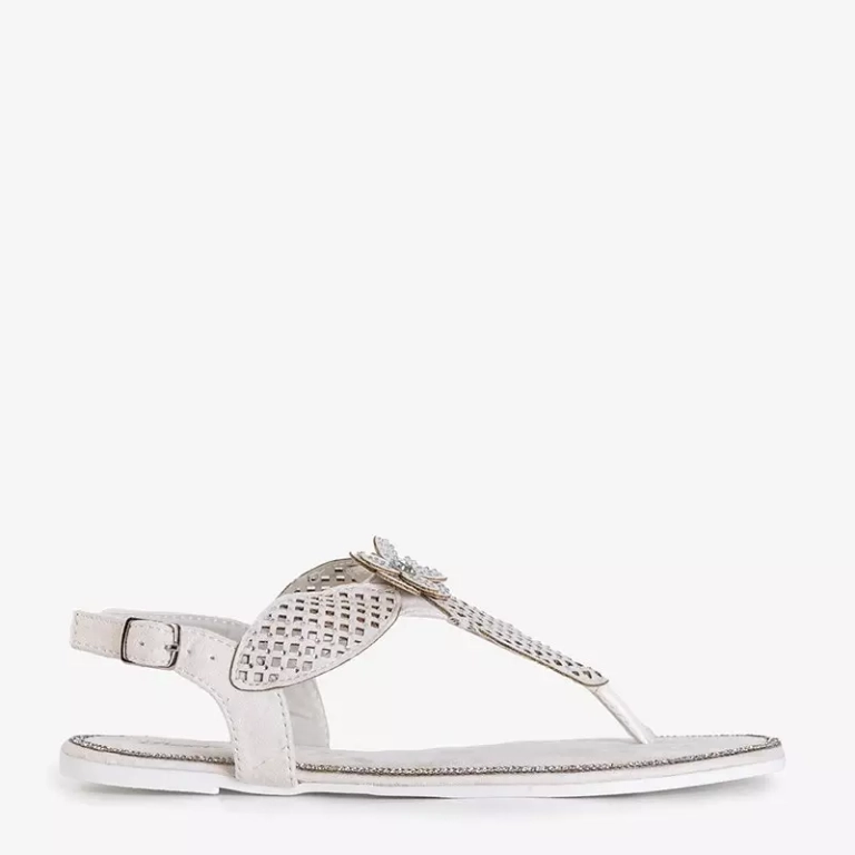 OUTLET Kasey fehér szandál - Lábbeli