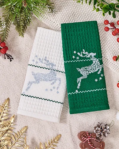 Royalfashion Ünnepi törölköző szett Boldog Új Évet