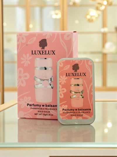 LUXELUX Solid Balm Aurelia – illatosított balzsam fém dobozban 10g