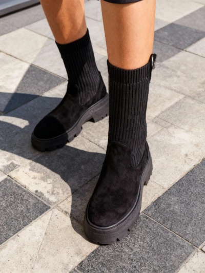 Királyi divat női slip-on csizmák Derette