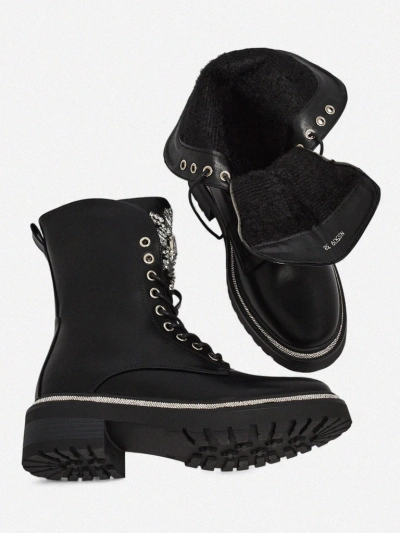 Evinell női öko bőr bakancs