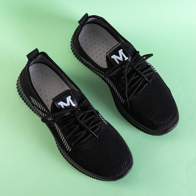 Fekete és szürke női sportcipő Mihr - Lábbeli