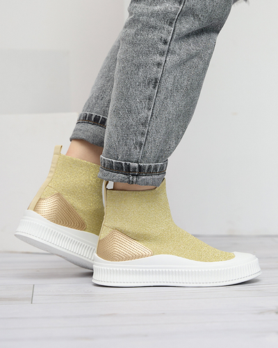 Bejoko aranyszínű női sportcipő - lábbeli