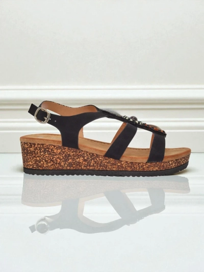 Royalfashion női köves, Grace Shine platform szandál
