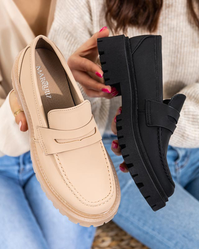 Fekete női cipő Vanocio - Lábbeli