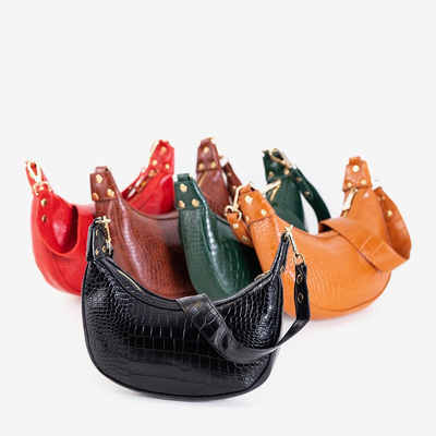 Sötétbarna válltáska a'la baguette - Kézitáskák