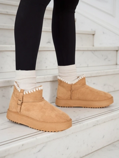 Royalfashion Rövid női hó csizma stílusú csizma Ewioz