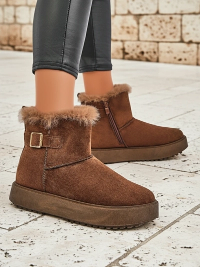 Royalfashion Rövid női hócsizmák Winter Crest