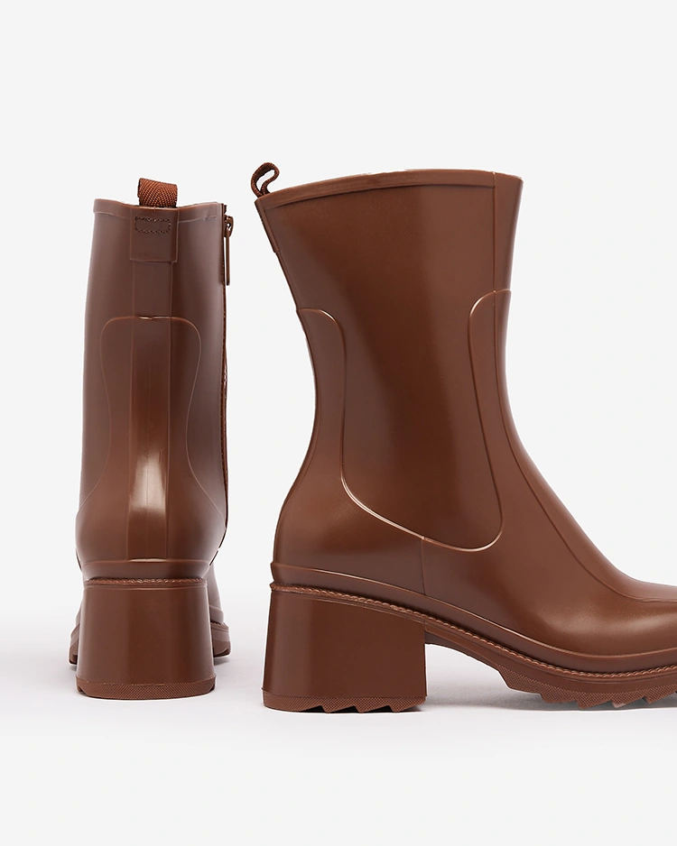 Royalfashion Fekete matt női a'la csizma Tentiris