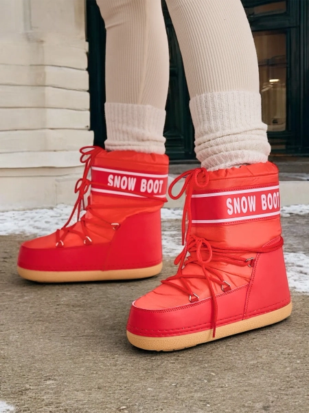 Royalfashion női hótaposók mandzsettával Soblesia