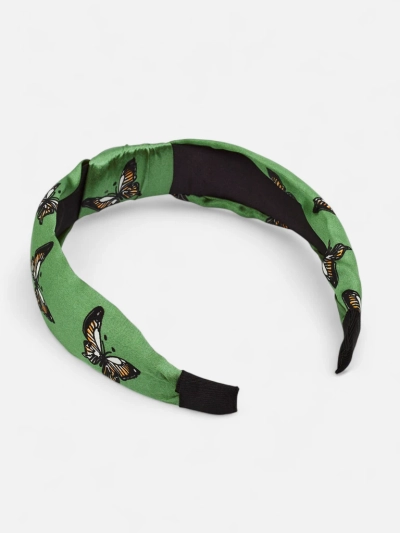 Royalfashion Kockás hajpánt pillangókkal, Butterfly Weave