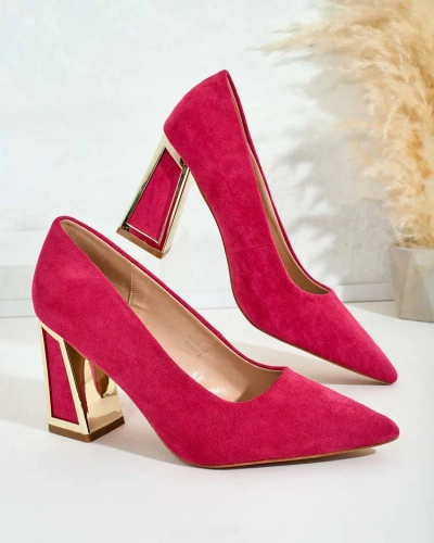 Royalfashion Női cipő díszes sarokkal Badilla