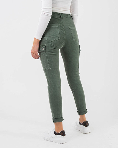 Zöld női cargo nadrág - Ruházat