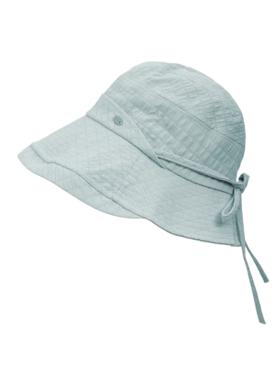 Kalliste női kalap széles karimával, kék, 100% poliészter
