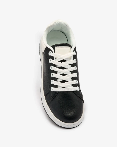 Royalfashion Fekete-fehér női sportcipő Classic Vibes