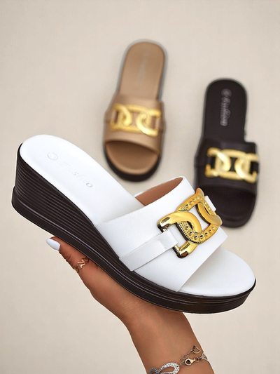 Royalfashion Női wedge szandálok Nolia
