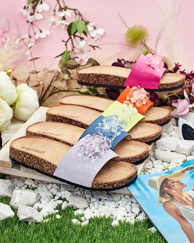 Royalfashion Női Villo strasszos flip-flop