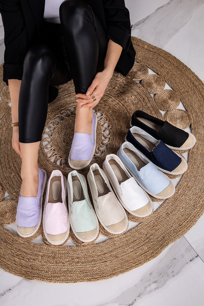Világos rózsaszín női espadrillek Joll- Footwear