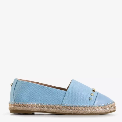 Kék női espadrillák Fraus csillagokkal - cipő
