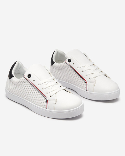 Fehér Meqer női sportcipő - Lábbeli