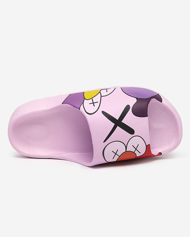 OUTLET Violet női papucs Elmino - Lábbeli