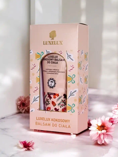 Luxelux karácsonyi testápoló balzsam kókusz illattal 300 ml