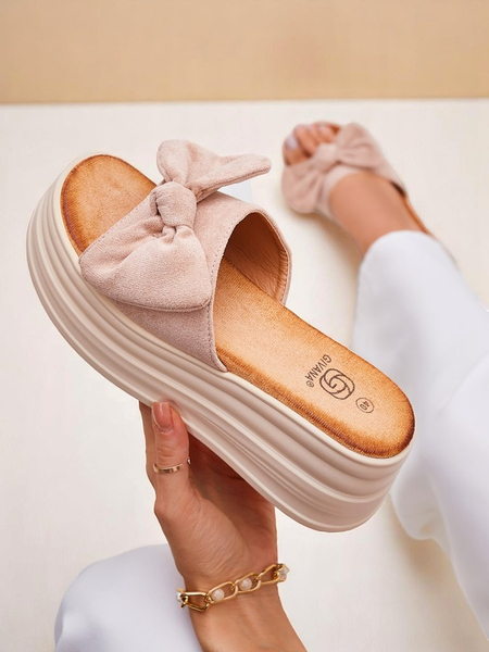 Királyi divat Női platform papucsok Givan