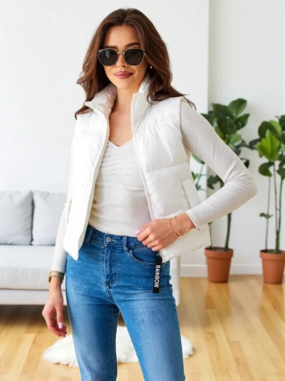 Royalfashion Női Rövid Ujjatlan Kabát