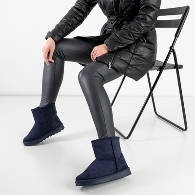 Női sötétkék szigetelt hócsizma a Talitól - Cipő