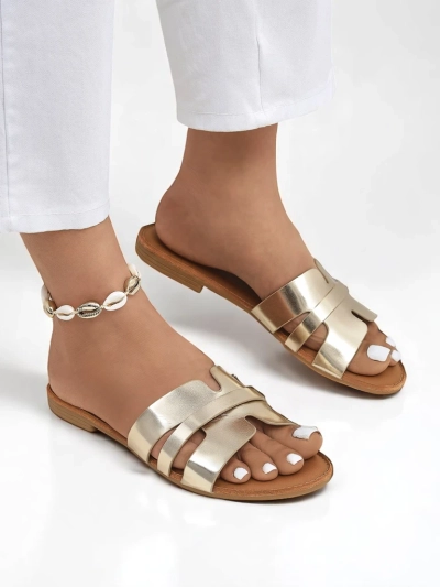 Royalfashion Női lapos talpú papucs Livia Soft