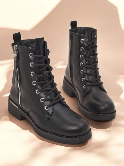 Royalfashion Női fűzős csizmák Selocii