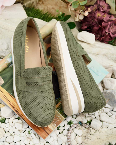 Royalfashion Női alacsony sarkú mokaszin Sirn