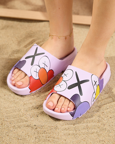 OUTLET Violet női papucs Elmino - Lábbeli