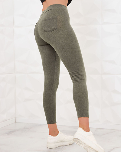 Royalfashion Kék női teggings nadrág