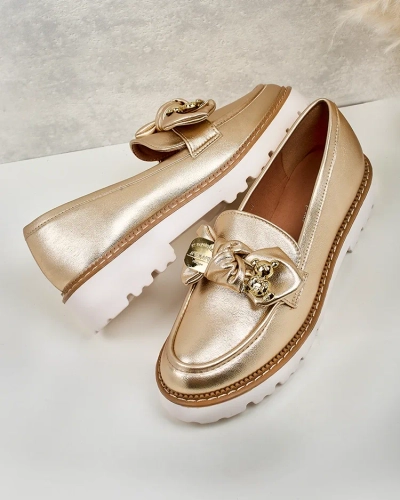 Royalfashion Női mokaszinok masnival Ezizer