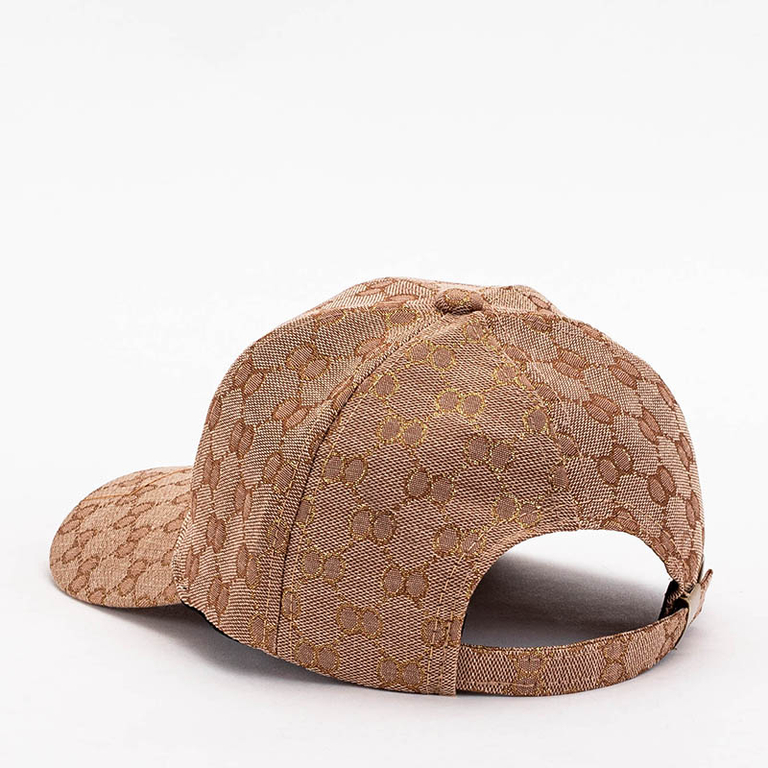 Világosbarna baseball sapka arany szálal - Kiegészítők