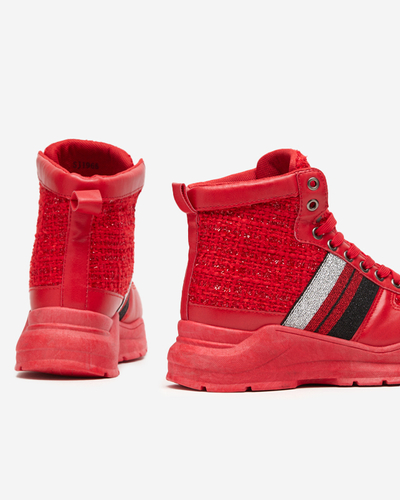 Hasmali női piros sportcipő - Lábbeli