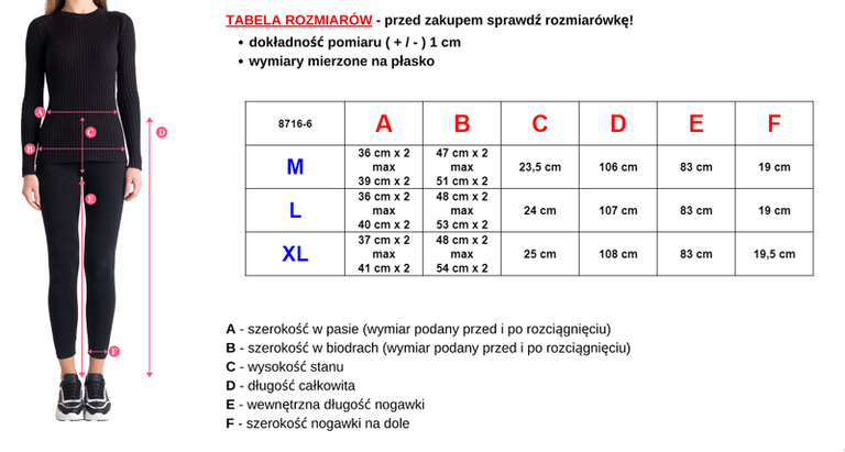 Fekete női széles farmer PLUS SIZE - Ruházat