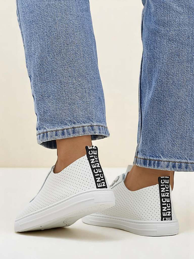 Royalfashion női ökobőr tornacipők Next Step