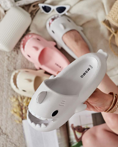 Royalfashion Női gumi cápa flip-flop
