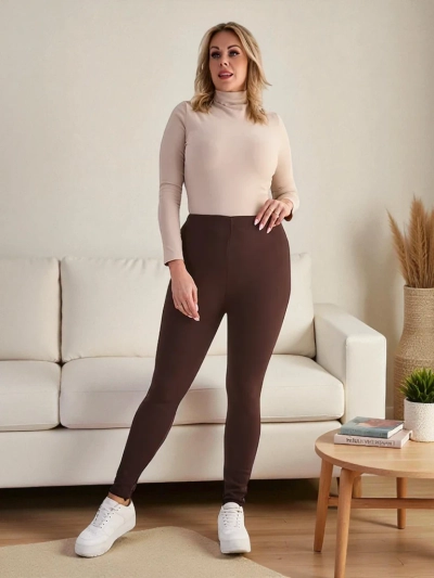 Royalfashion Női szigetelt treggings nadrág PLUS SIZE